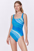 Gottex Marble Dream Square Neck One Piece